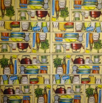 016 Dishes - 3-ply (cream) - Home Fashion
